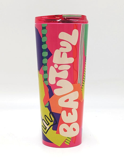 STARBUCKS 2024 SHAE ANTHONY Rainbow BEAUTIFUL Stainless Steel Tumbler 16oz
