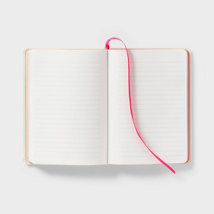 192pg College Ruled Journal 5"x7" Cream Monogram J - Opalhouse