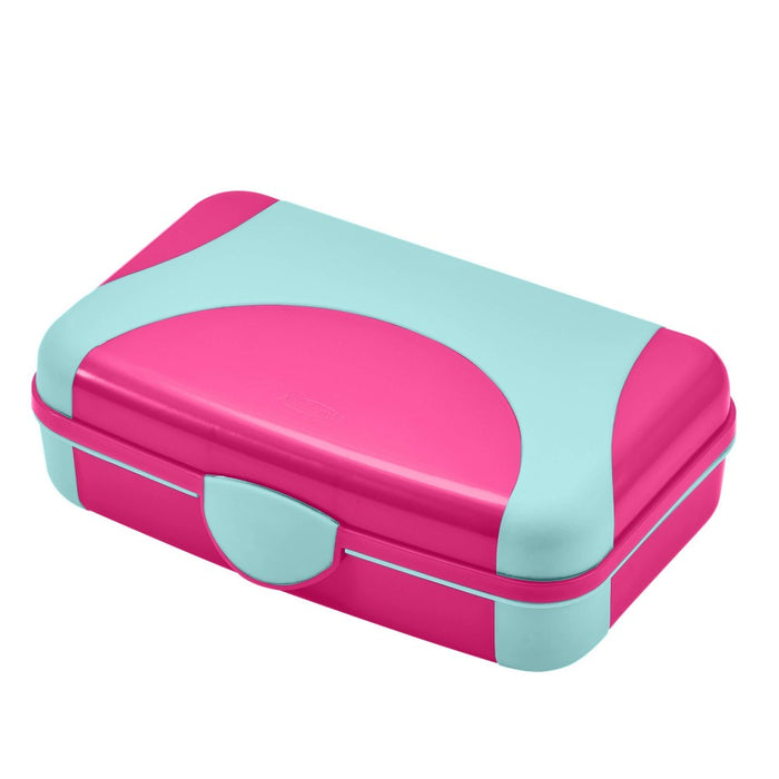 Overmolded Pencil Box Pink/Mint - Lockermate