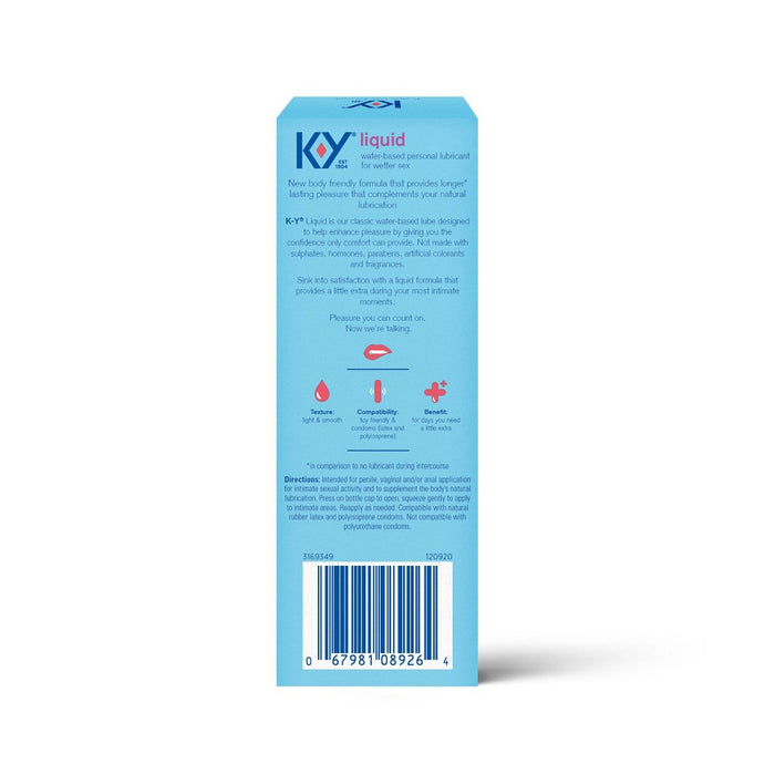 K-Y Liquid Personal Liquid Lube - 4.5 fl oz