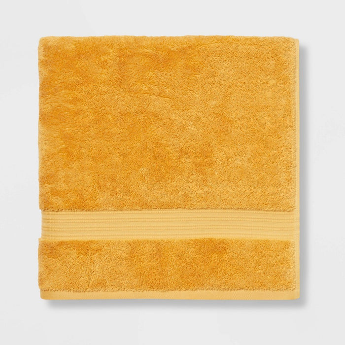Total Fresh Antimicrobial Oversized Bath Towel Gold - Threshold