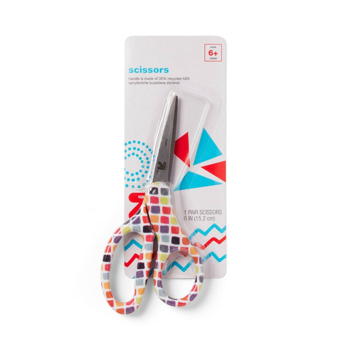 6" Color Block Fashion Scissors- up & up