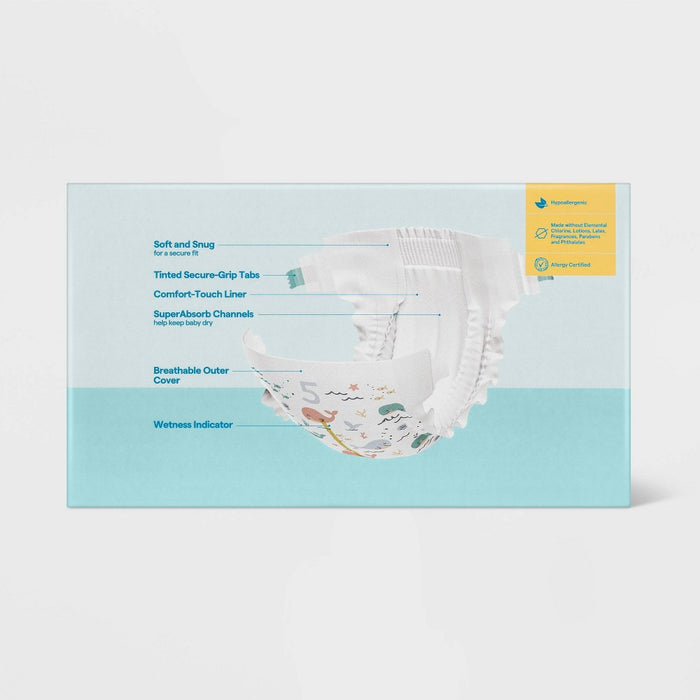 Disposable Diapers Giant Pack - Size 5 - 112ct - up&up (Color or Pattern May Vary)