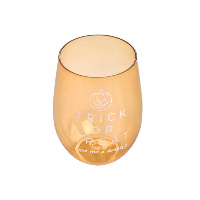 15.2oz Plastic Wine Cups - Orange - Bullseye's Playground
