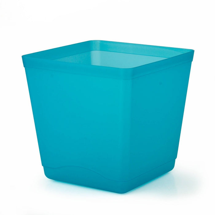 2pk 213oz Plastic Cube Storage Bins Teal - Bullseye's Playground