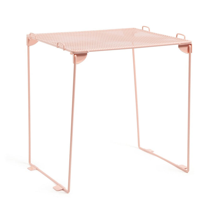 U Brands 12" Mesh Locker Shelf Lucent Dreams Pink