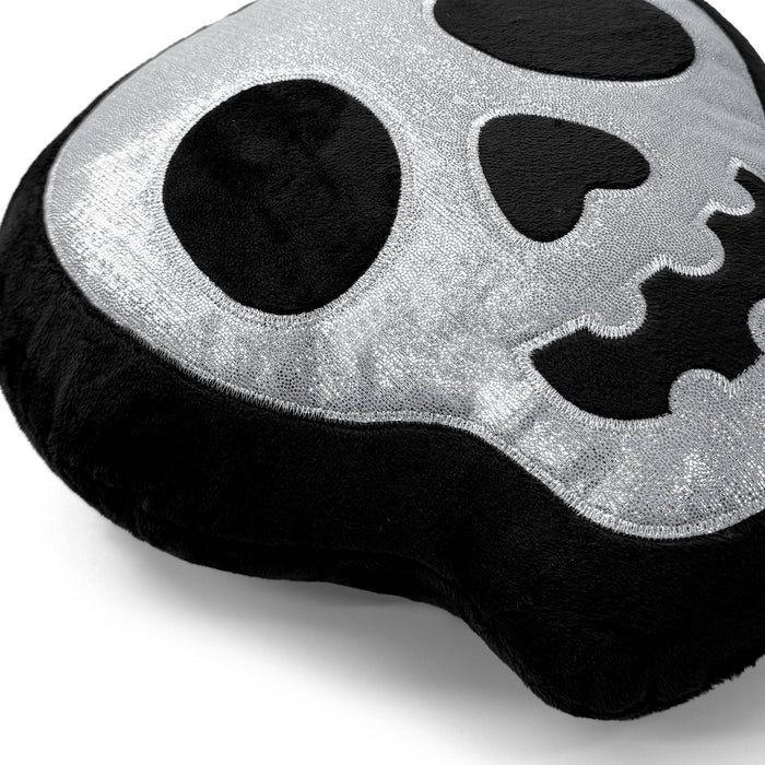 12'x12" Skull Novelty Pillow - Bullseye's Playground