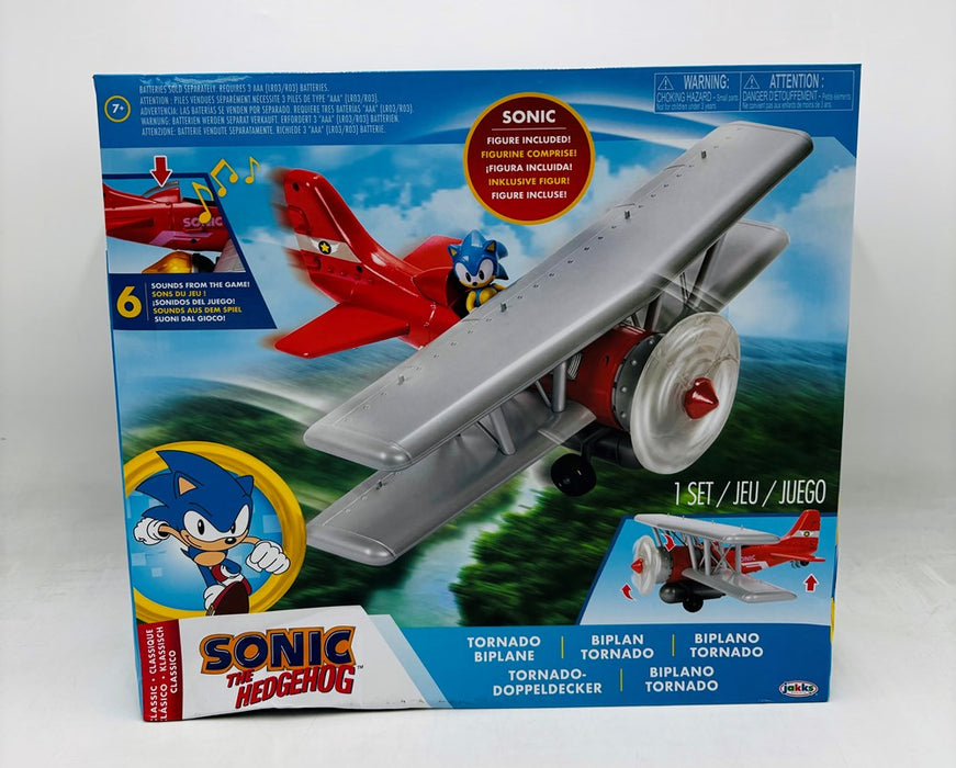 Sonic Tornado Biplane with Action Figure SEE DETAILS