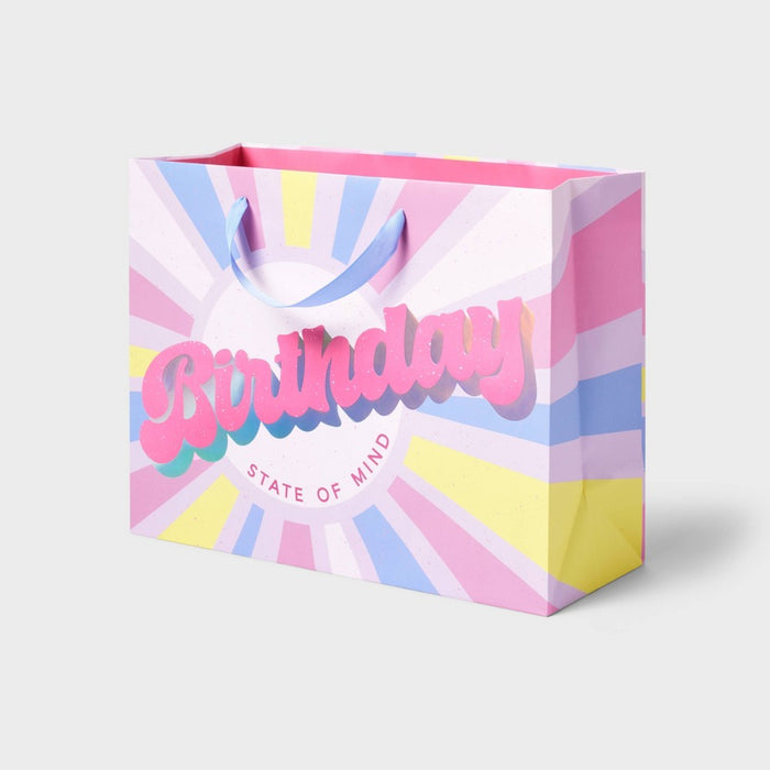 Birthday State of Mind Vogue Gift Bag - Spritz