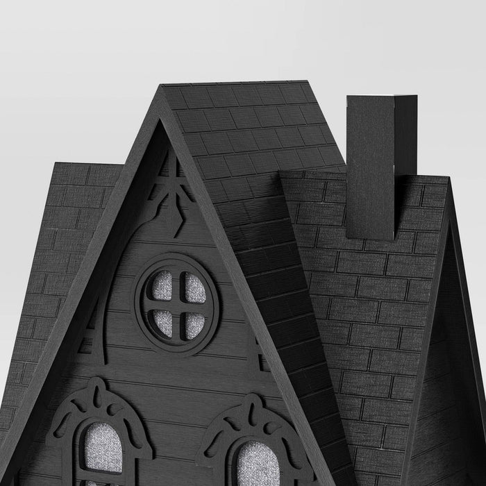 Small Haunted House Figurine Black - Threshold