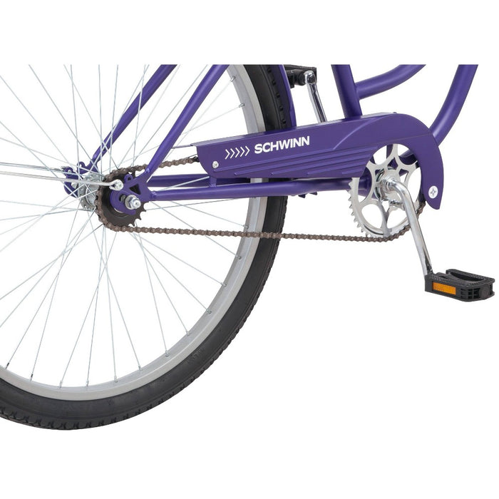 Schwinn Legacy Women's 26" Cruiser Bike - Purple (LOCAL PICKUP ONLY)