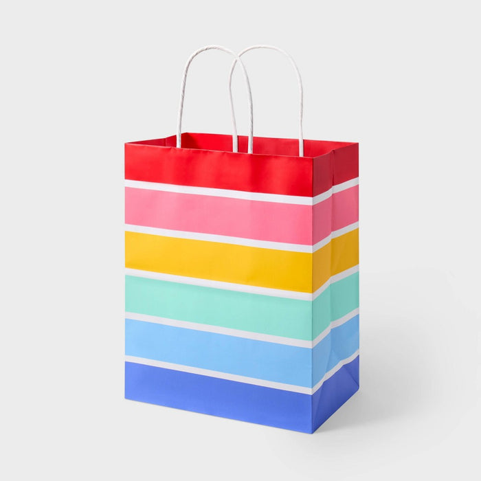 Striped Small Gift Bag - Spritz