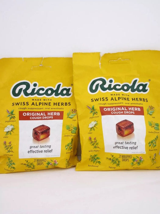 Ricola Natural Herb Cough Drops - 21ct