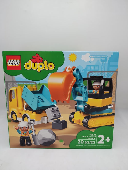 LEGO DUPLO Town Truck & Tracked Excavator Toy 10931 SEE DETAILS