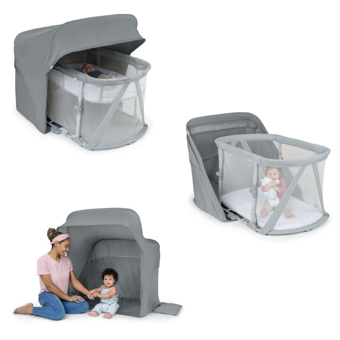 Ingenuity Dream Retreat 3-in-1 Portable Bassinet, Playard and Light Blocking Shade, 0-36 Months - Neutral (LOCAL PICKUP ONLY)