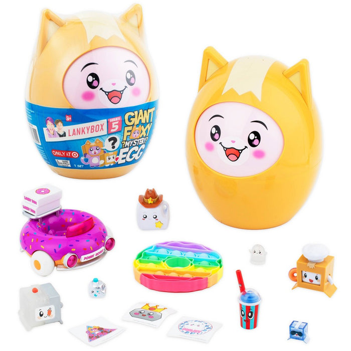LankyBox Giant Foxy Mystery Egg Set (Target Exclusive)