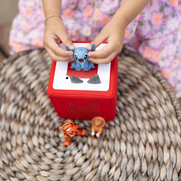 Tonies Disney Tigger, Woody and Stitch Toniebox Audio Player Bundle