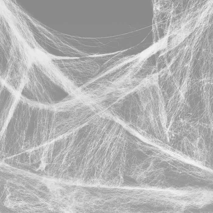 Stretchy Spiderweb Halloween Decorative Prop White - Hyde & EEK! Boutique