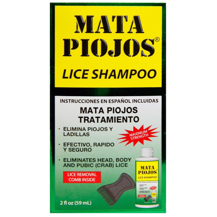 Mata Piojos Medicated Shampoo - 2 fl oz