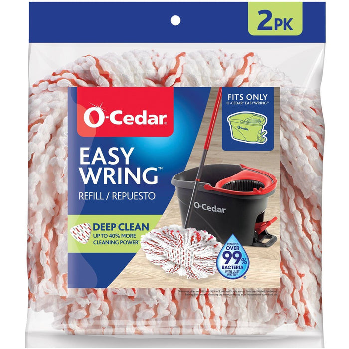 O-Cedar EasyWring Deep Clean Mop Refill - 2pk