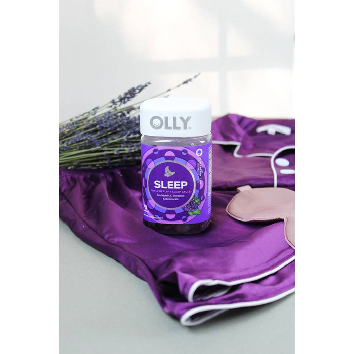 OLLY 3mg Melatonin Sleep Gummies - Blackberry Zen - 70ct