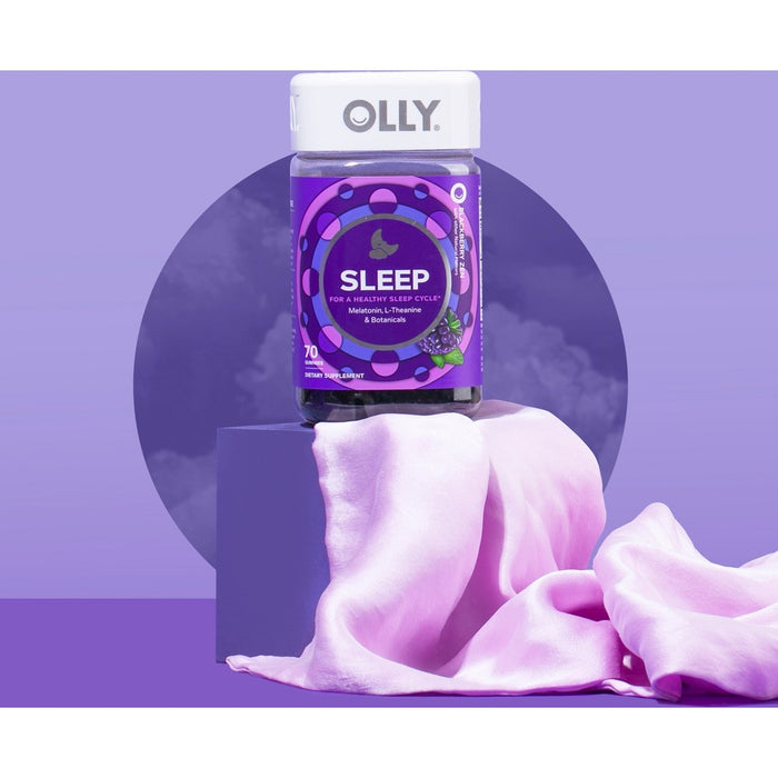 OLLY 3mg Melatonin Sleep Gummies - Blackberry Zen - 70ct