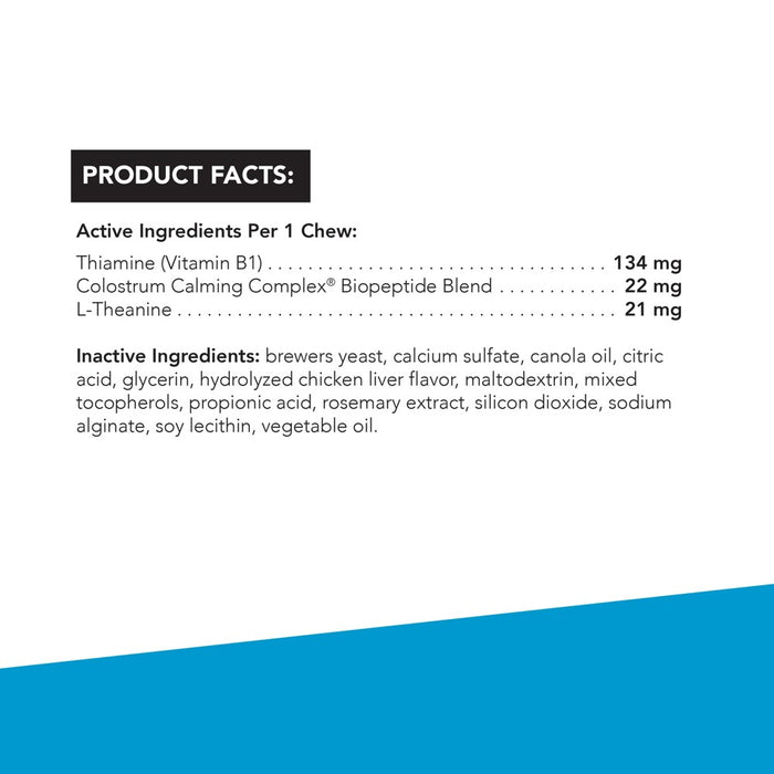 VetriScience Composure for Dogs, Calming Behavior and Anxiety Support, Chicken Flavor, 60 Soft Chews