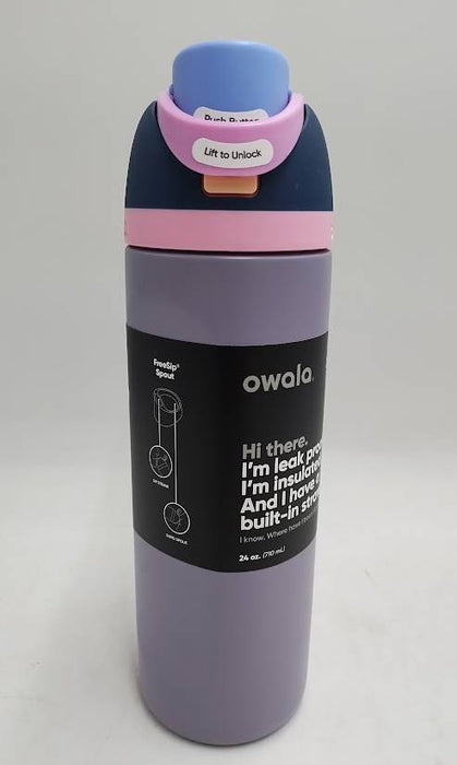 Owala 24oz FreeSip Stainless Steel Water Bottle - Due North