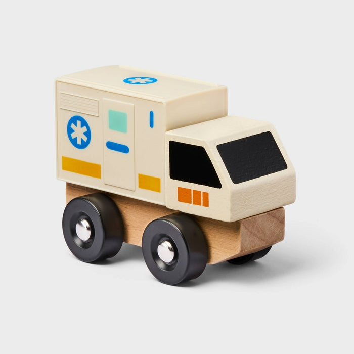 Wooden Vehicle - Fire Truck - Gigglescape