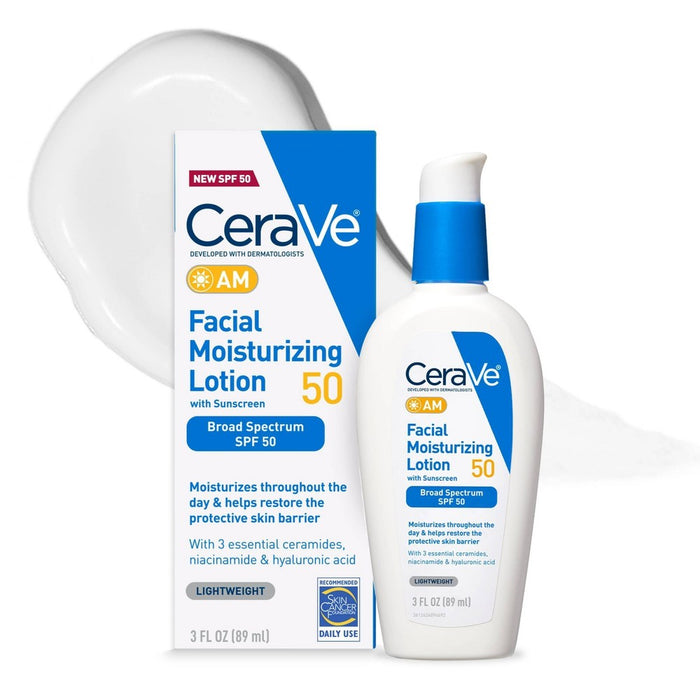 CeraVe Facial Moisturizing Lotion AM SPF 50 - 3 fl oz