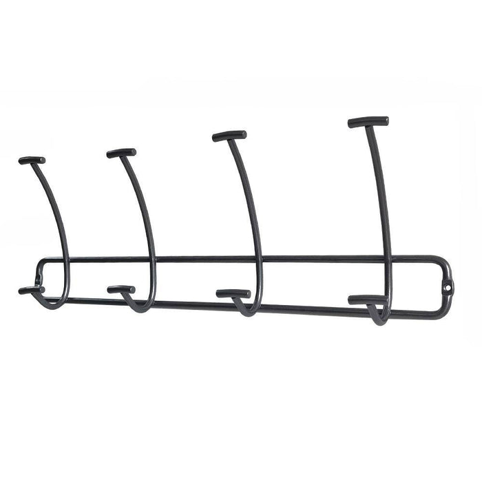 Bent Wire 4 Hooks Rail Black - Threshold