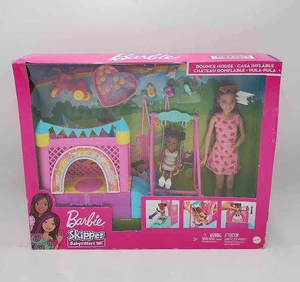Barbie Skipper Babysitters Inc. Bounce House Playset *SEE DETAILS*