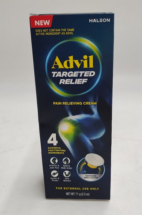 Advil Targeted Relief Pain Relieving Cream with Applicator - 2.5oz EXP: 07/2026