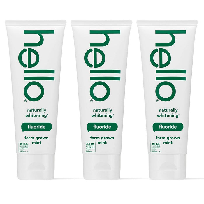 hello Naturally Whitening Fluoride Toothpaste