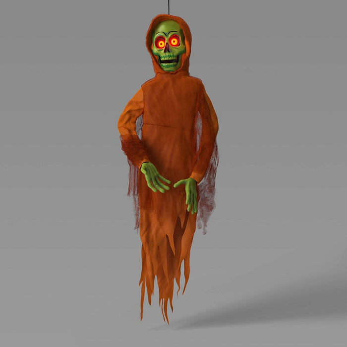 21" Light and Sound Throwback Ghoul Halloween Decorative Prop - Hyde & EEK! Boutique