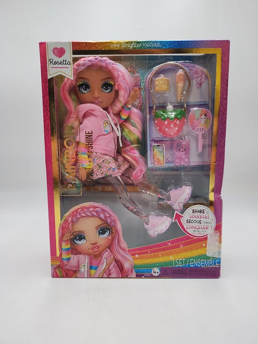 Rainbow High Sparkle and Shine Rosetta - Pink 11" Fashion Doll *SEE DETAILS*