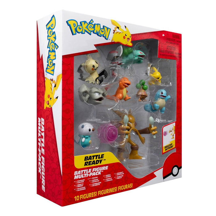 Pokemon 2" Battle Ready Mini Figure Set - 10pk