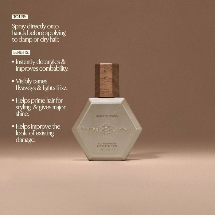 Blake Brown Bergamot Woods All-In-Wonder Leave-In Potion - 6 fl oz
