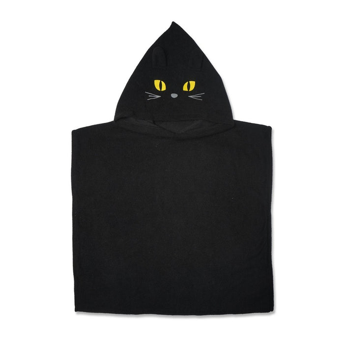 Kids Halloween Cat Wearable Blanket Black - Bullseye's Playground