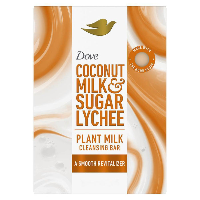 Dove Beauty Plant Based Bar Soap - Coconut Milk & Sugar Lychee - 5oz