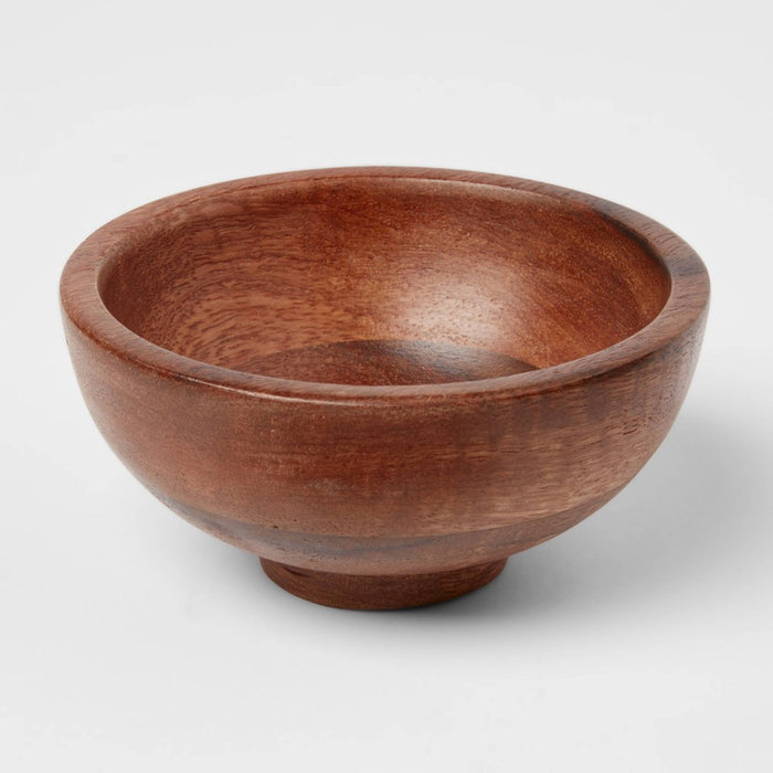 4oz Wood Mini Serving Bowl - Threshold