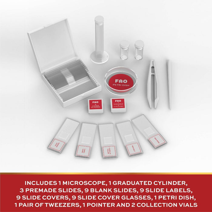 FAO Schwarz Kids' Microscope Set 40pc