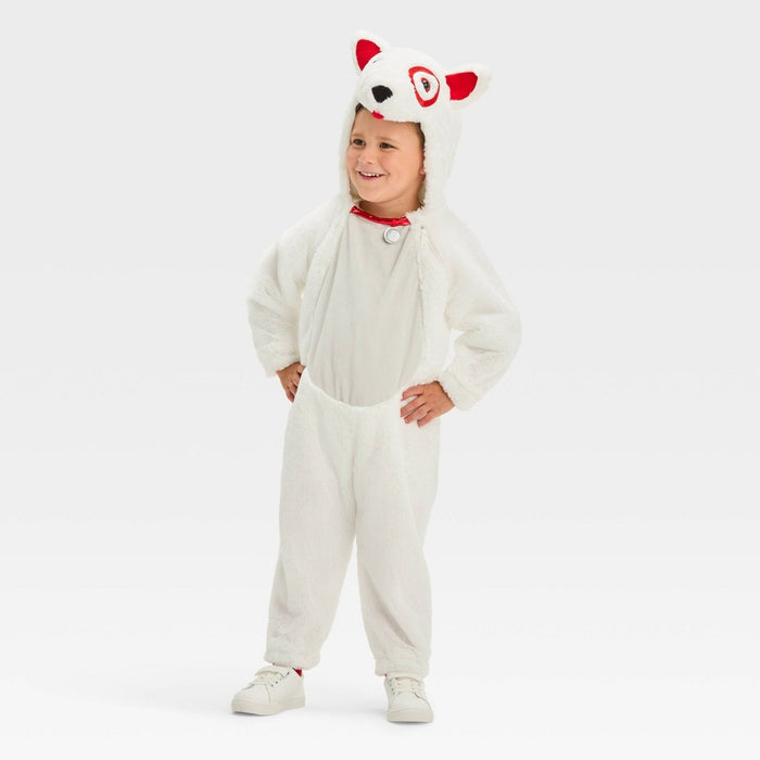 Toddler Halloween Costume Jumpsuit Target Bullseye Dog 4T-5T - Hyde & EEK! Boutique