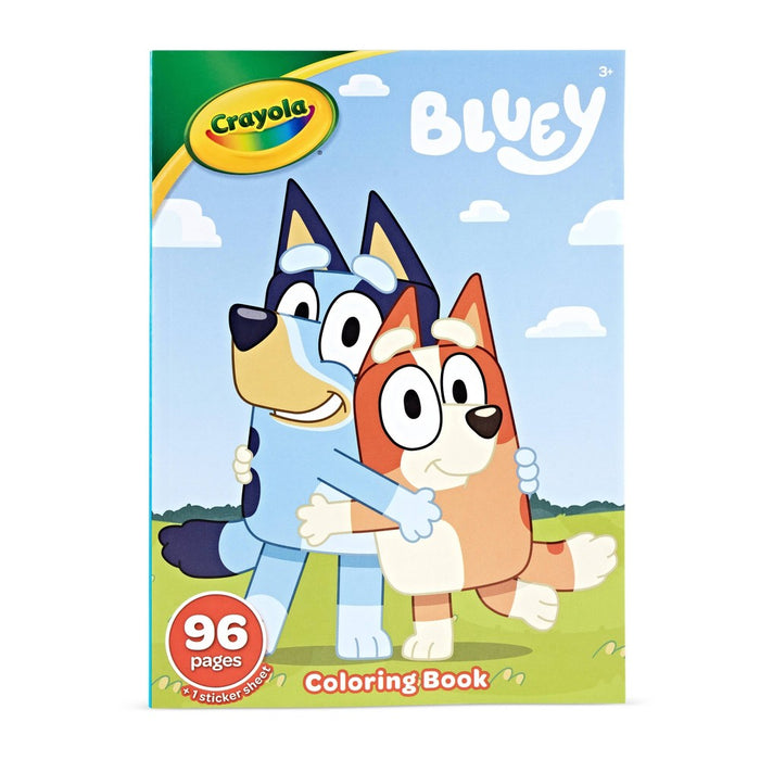 Crayola 96pg Bluey Coloring Book