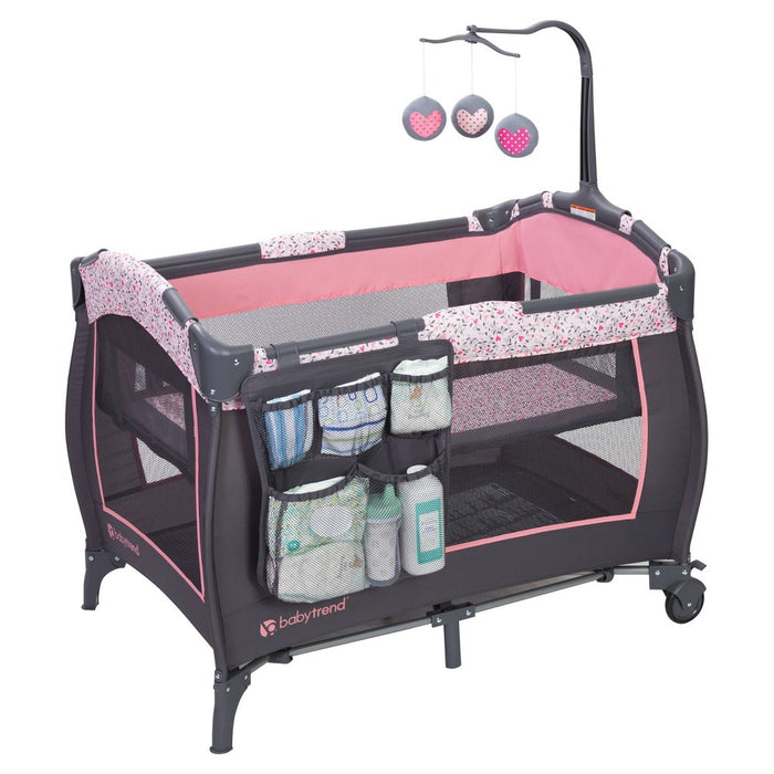 Baby Trend Trend-E Nursery Center Playard - April (LOCAL PICKUP ONLY)