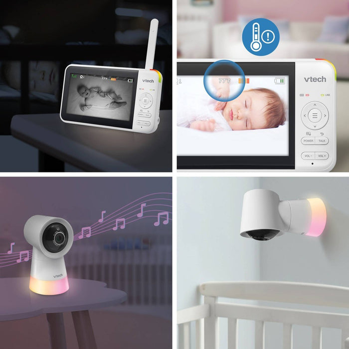 VTech Digital 5" Video Monitor with Nightlight - New