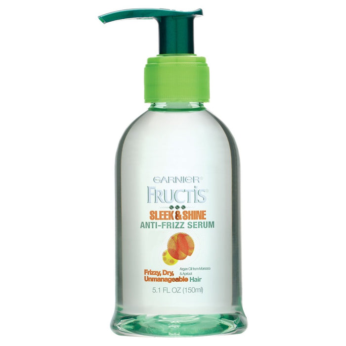 Garnier Fructis Sleek & Shine Anti-Frizz Serum - 5.1 fl oz