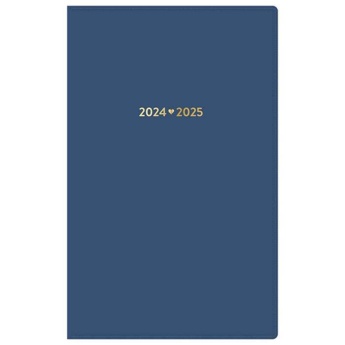 Color Me Courtney for Blue Sky 2024-25 Weekly/Monthly Planner 8"x5" Navy
