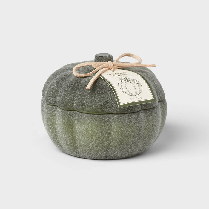 2-Wick Pumpkin Glass Candle Pumpkin Woods 5oz - Threshold