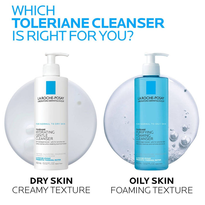La Roche Posay Toleriane Purifying Foaming Face Cleanser - 1.69 fl oz
